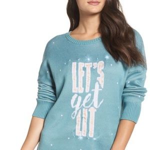 NWT LED light-up Holiday Sweater